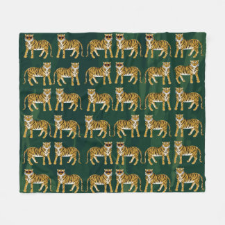 Tigers Fleece Blanket