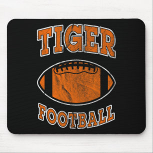 Tigers Fußball Vintage abgenutzt  Mousepad