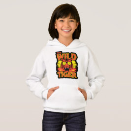 Tigers Grafik-Kapuzenpullover für Kinder Hoodie