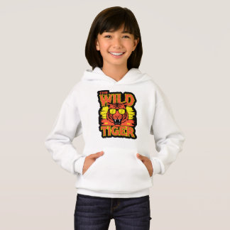 Tigers Grafik-Kapuzenpullover für Kinder Hoodie