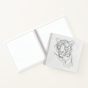 Tigers Hauptrolle Notizbuch