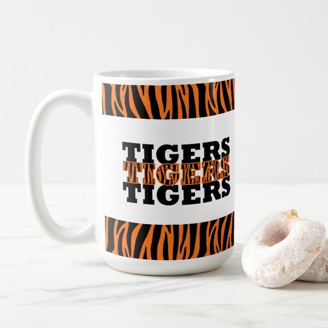 TIGERS KAFFEE TEA TASSE (Mit Donut)