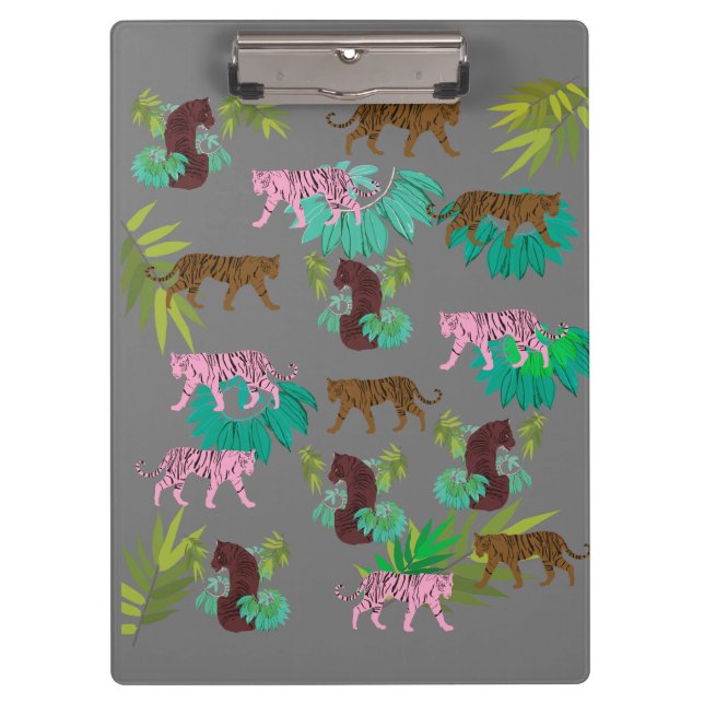 Tigers Klemmbrett (Vorderseite)