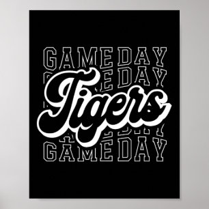Tigers Sportmaskottchen - Für Tigers Team American Poster