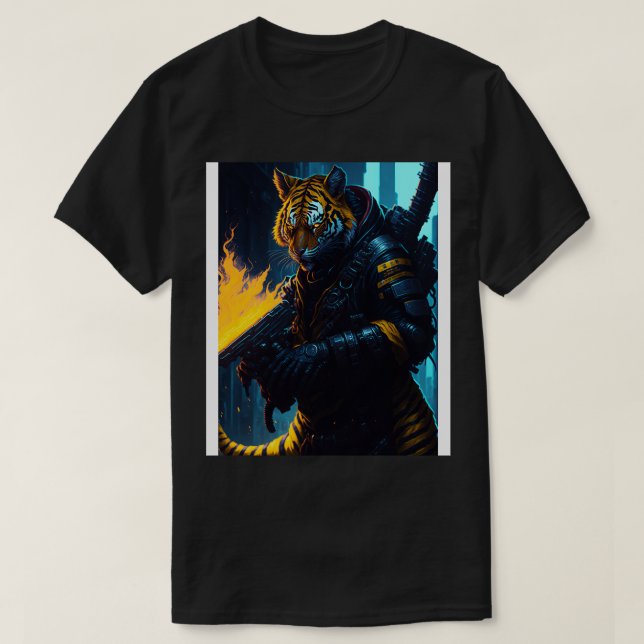 Tigers Techno Inferno 3 T-Shirt (Design vorne)