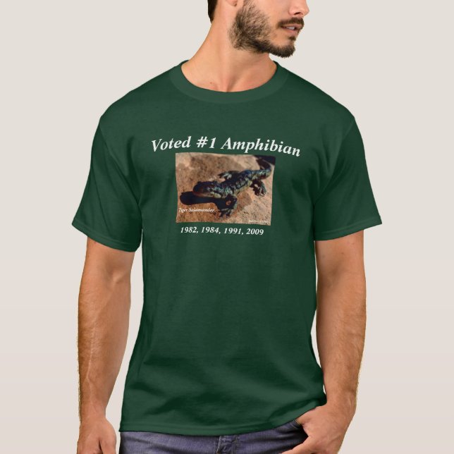 TigerSalamander (Grün) T-Shirt (Vorderseite)