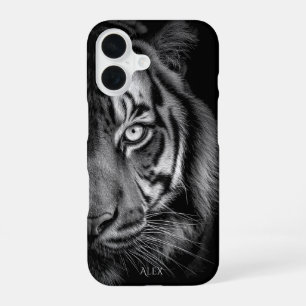 Tigerschutzhülle – Anpassbar iPhone 16 Hülle