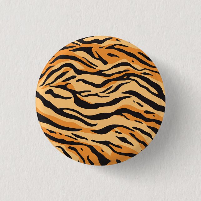 Tigerstreifen Button (Vorderseite)