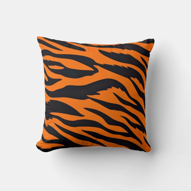 Tigerstreifen Kissen (Vorderseite)