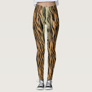 Tigerstreifen Leggings