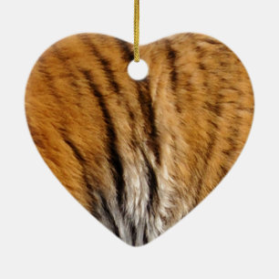 Tigerstreifen mit Fotos, die von den Großen Katzen Keramikornament