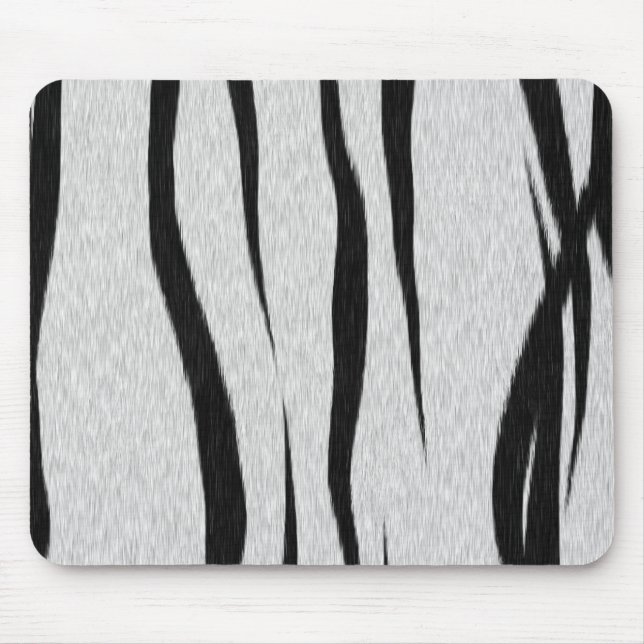 Tigerstreifen-Muster Mousepad (Vorne)
