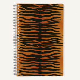 Tigerstreifen Notizbuch