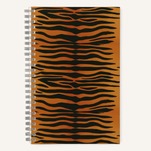 Tigerstreifen Notizbuch