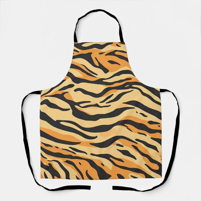 Tigerstreifen Schürze (Vorderseite)