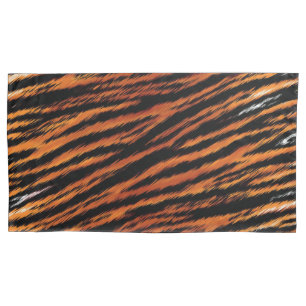 Tigerstreifen Wildtierdruck Kissenbezug