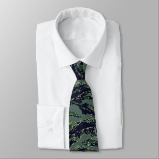 Tigerstripe Green Camouflage Muster Krawatte