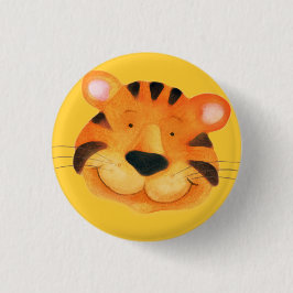 Tigertaste - orange & gelb button