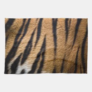 Tigertierfelltextur Natur Streifen Muster Geschirrtuch