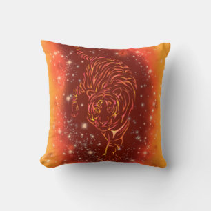 Tigerwurfkissen in der Galaxy Starry Night Kissen