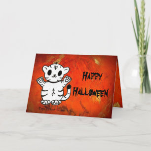 Tiggy-Happy Halloween Karte