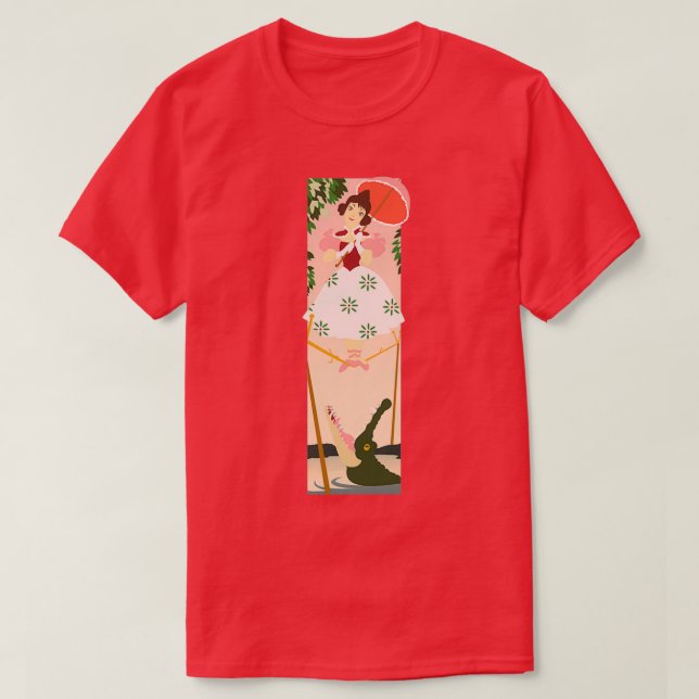 Tightrope Girl T-Shirt (Design vorne)