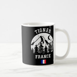 Tignes France Alps Ski Resort Alpin Skifahren Kaffeetasse
