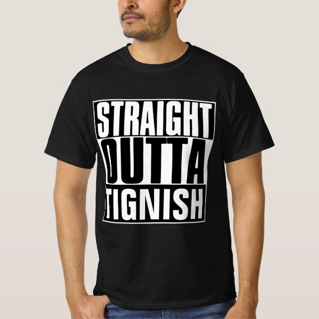 TIGNISH OU T-SHIRT "VOTRE TEXTE" (Devant)
