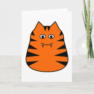 Tigr - niedliche Tiger-Gruß-Karte Karte