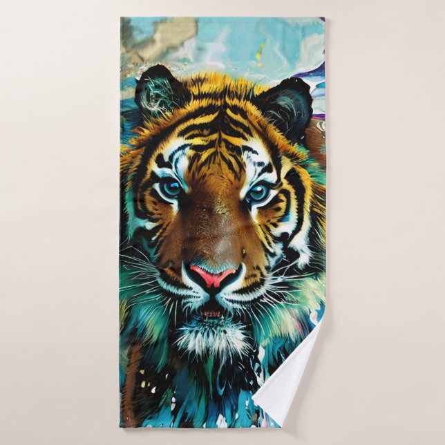 Tigre (Serviette de bain)