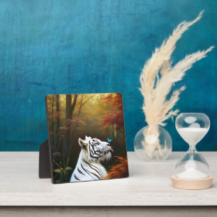 Tigre Blanc Ces Moments D'Amour, Plaque Photo
