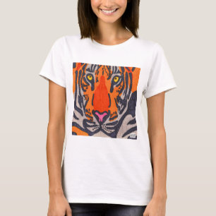 Tigre (blanc) - T-Shirt Basique pour Femme