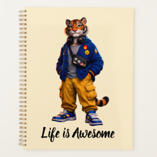 Tigre Cool dans l'Art Streetwear - Tigre de Style 