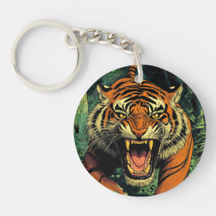 Tigre dans la jungle
