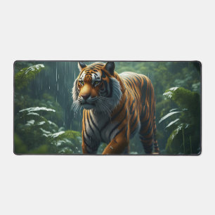 Tigre Dans La Jungle Pluvieuse
