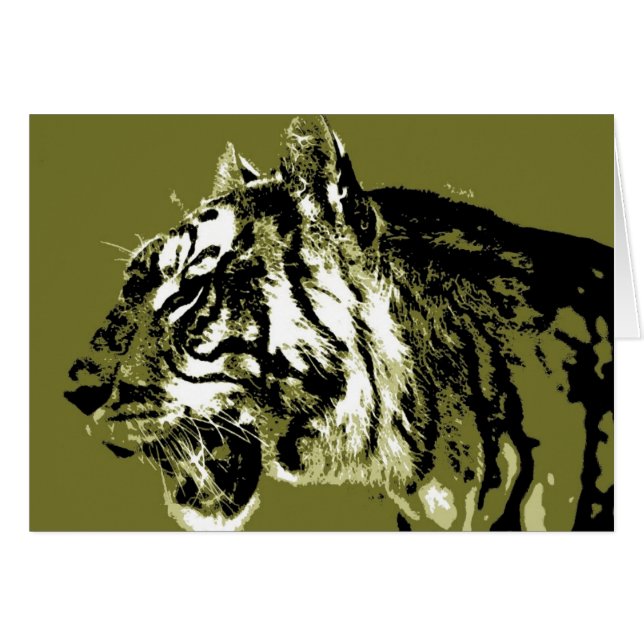 Tigre de Sibérie (Devant horizontal)