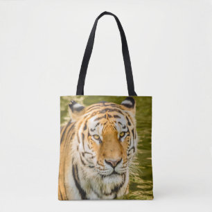 Tigre de Sibérie sur sac fourre‑tout
