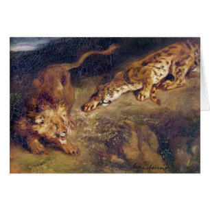 Tigre et lion