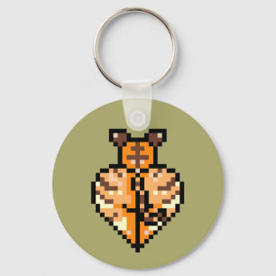 Tigress Hintern Schlüsselanhänger