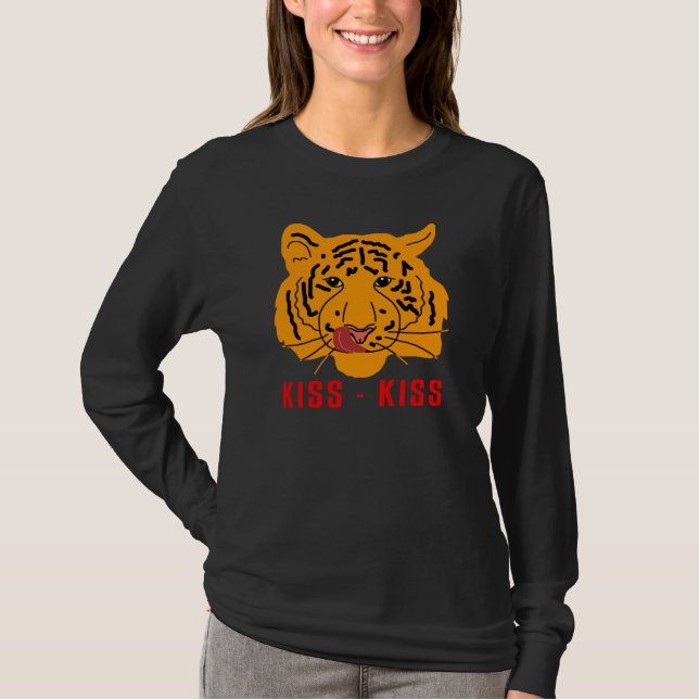 Tigress - Kiss - Kiss Dark T-Shirt (Vorderseite)