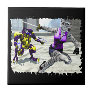 Tigress Tile aufladen Fliese