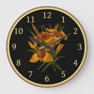 Tigridia Conchiplora Var Canariensis 008 ~ Große Wanduhr