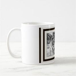 Tijger op mok door vishnuh kaffeetasse