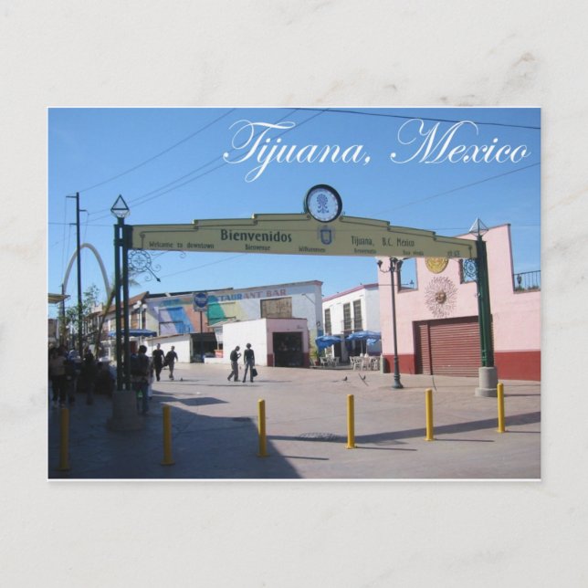 Tijuana Mexico Postkarte (Vorderseite)