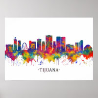 Tijuana Mexico Skyline