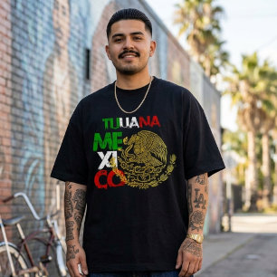 Tijuana Mexiko Flagge  T-Shirt