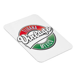 Tijuana Mexiko Vintage-Logo. Magnet