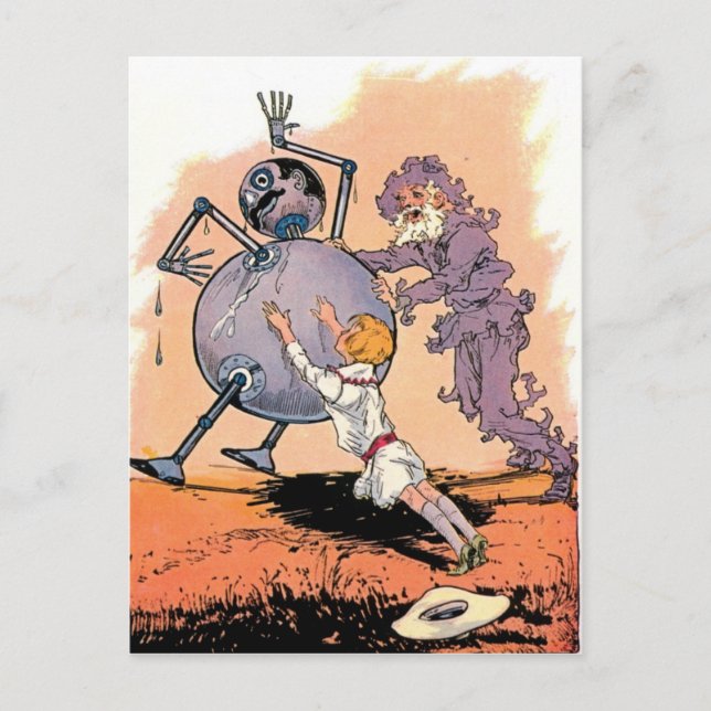 Tik Tok de la carte postale Oz (Devant)