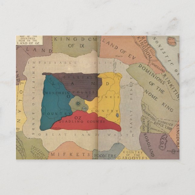 Tik Tok des cartes postales Oz (Devant)