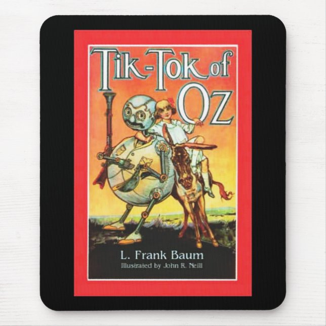 Tik-Tok von Oz Mousepad (Vorne)
